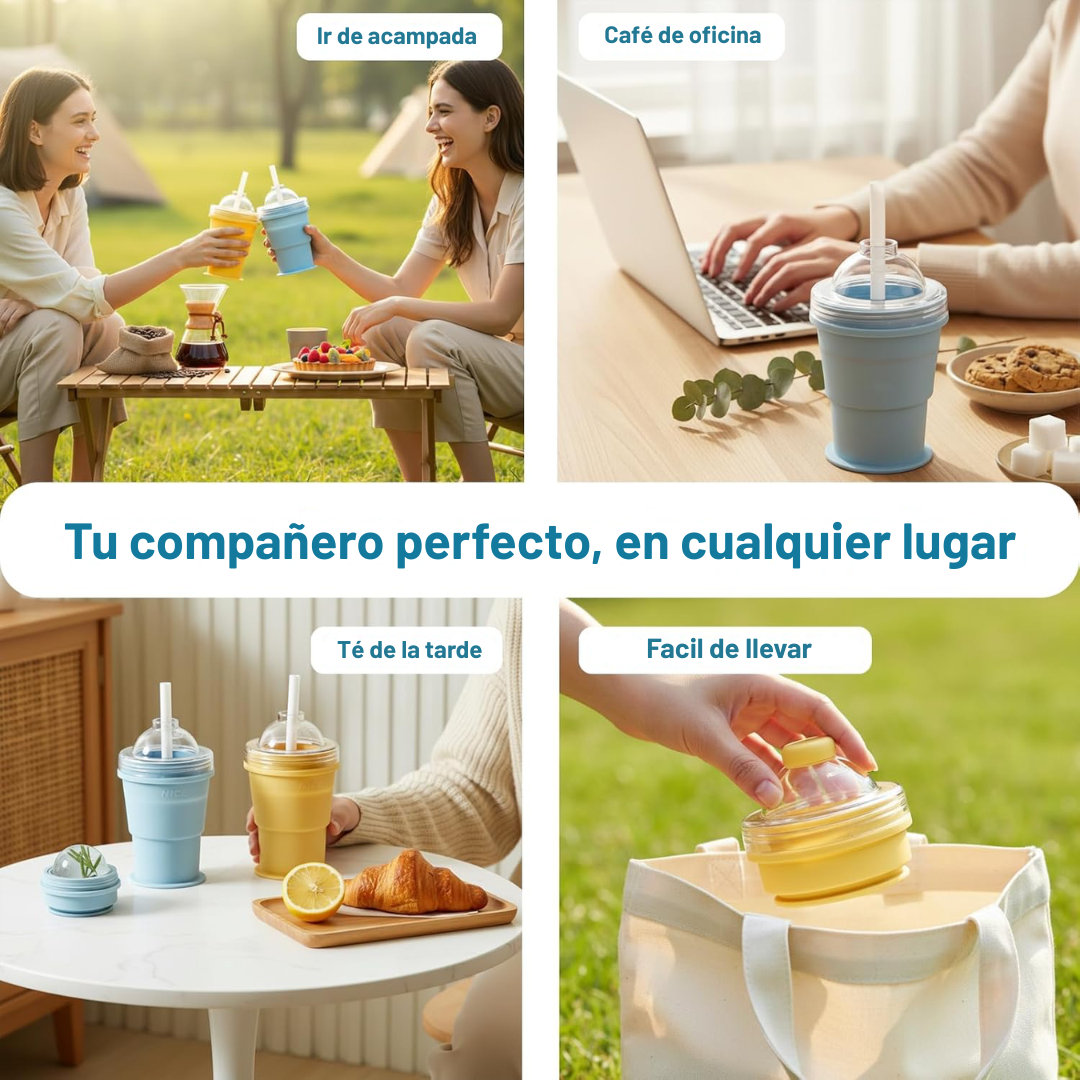 Molde Plegable para Bolas de Hielo Grandes