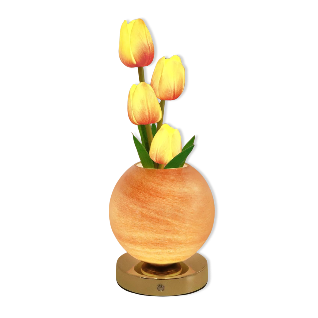 Lámpara de mesa Floral